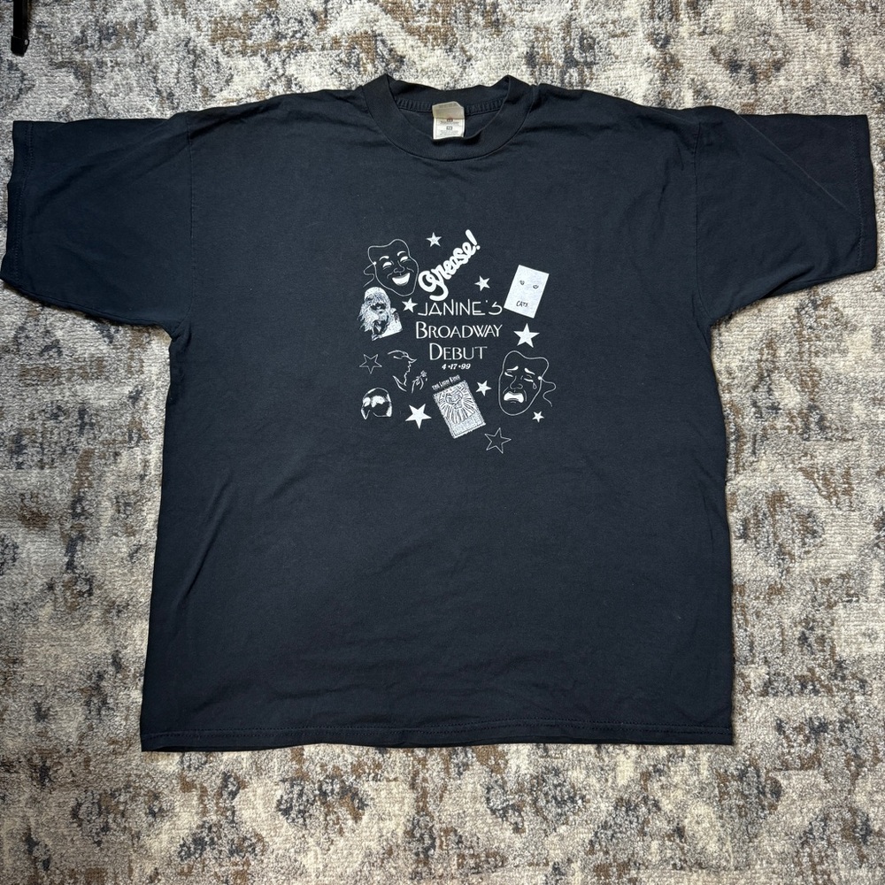 VintageJanine’s Broadway Debut 1999 Black T-Shirt Size XL
